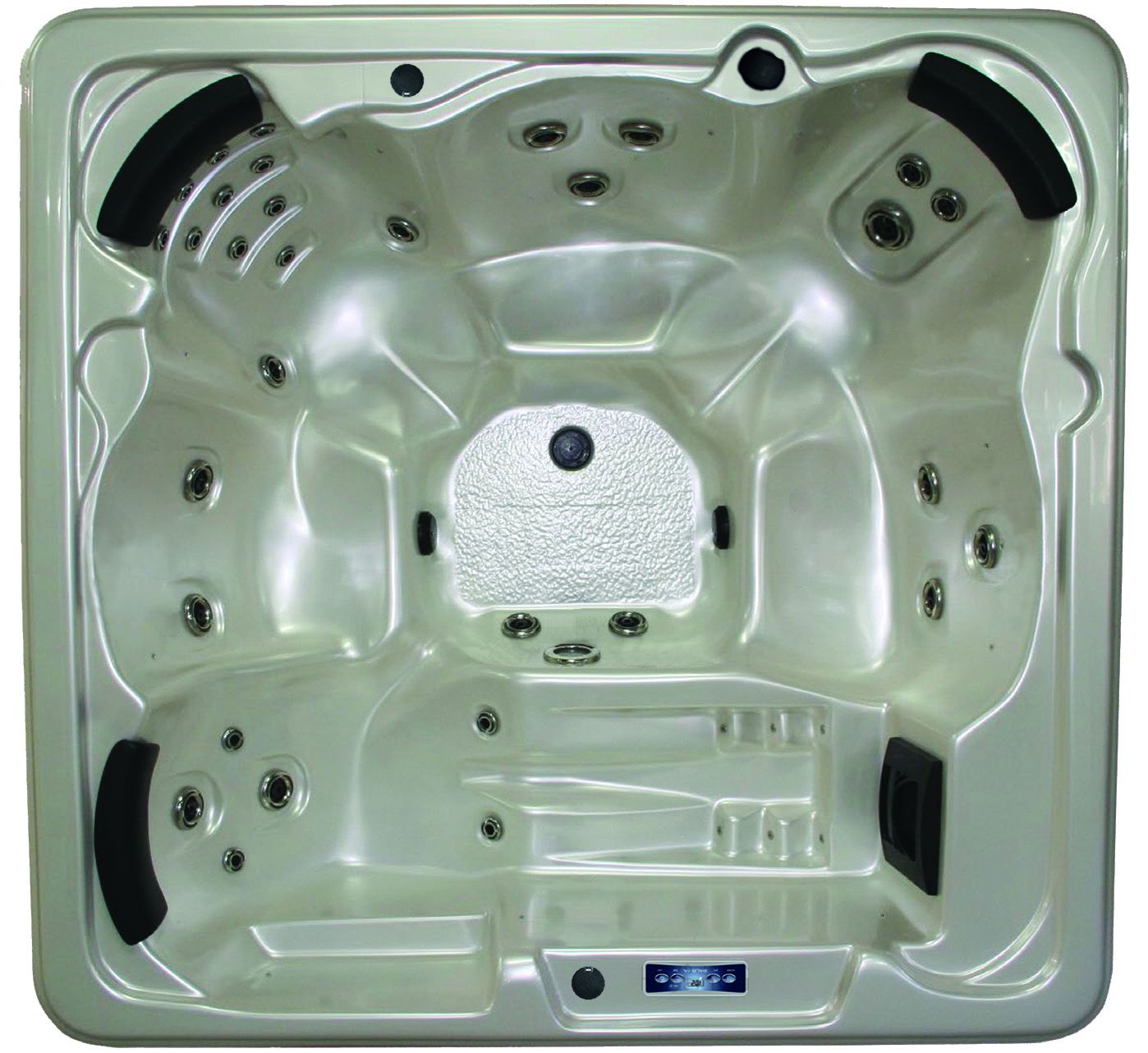 Jacuzzi spa encastrable BR600 D - pack détente - 6 places - sièges ergonomiques et massages enveloppants_1