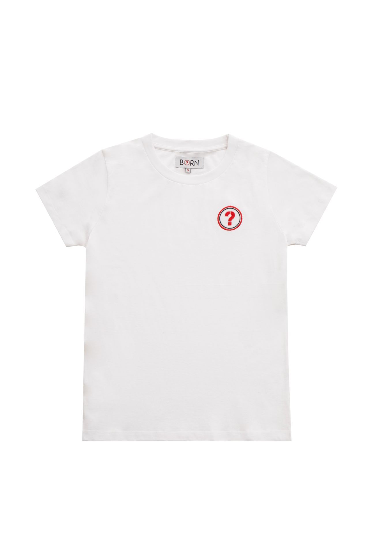 T-shirt manches courtes femme - 100% coton bio - Personnalisable avec patch à scratch_1