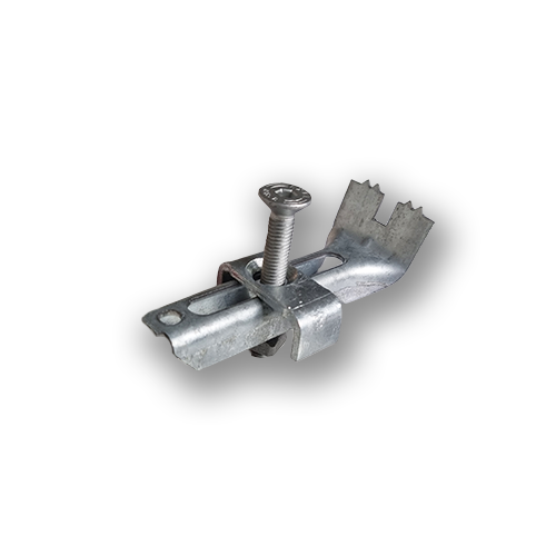 Attache complète pour caillebotis acier galva - maille 19 x 19mm_1