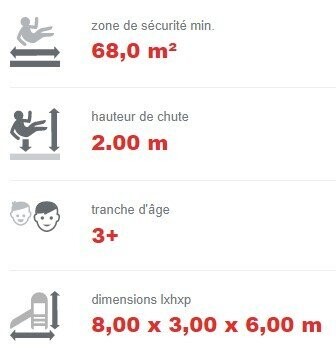 Combiné escalade en acier inoxydable - Aire de jeux conforme EN1176 - Référence BT16516_1