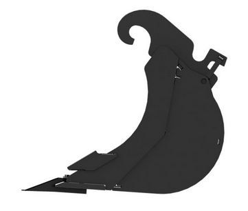 Godet d'excavation-mini-pelle - caterpillar finance france - 400 mm (16 in) - poids 48 kg_1