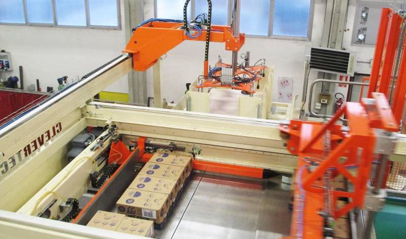 KAC 520 Kompact Arrow - Palettiseur automatique compact par le haut - Clevertech France_1