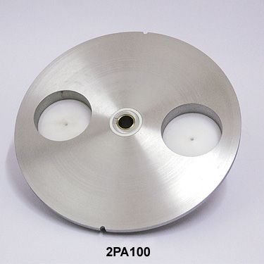 MH130 - Formeuse à steak haché - Mainca - Plateau pour 1 steak de 130 mm de diamètre - Trémie inox 2,5L_1