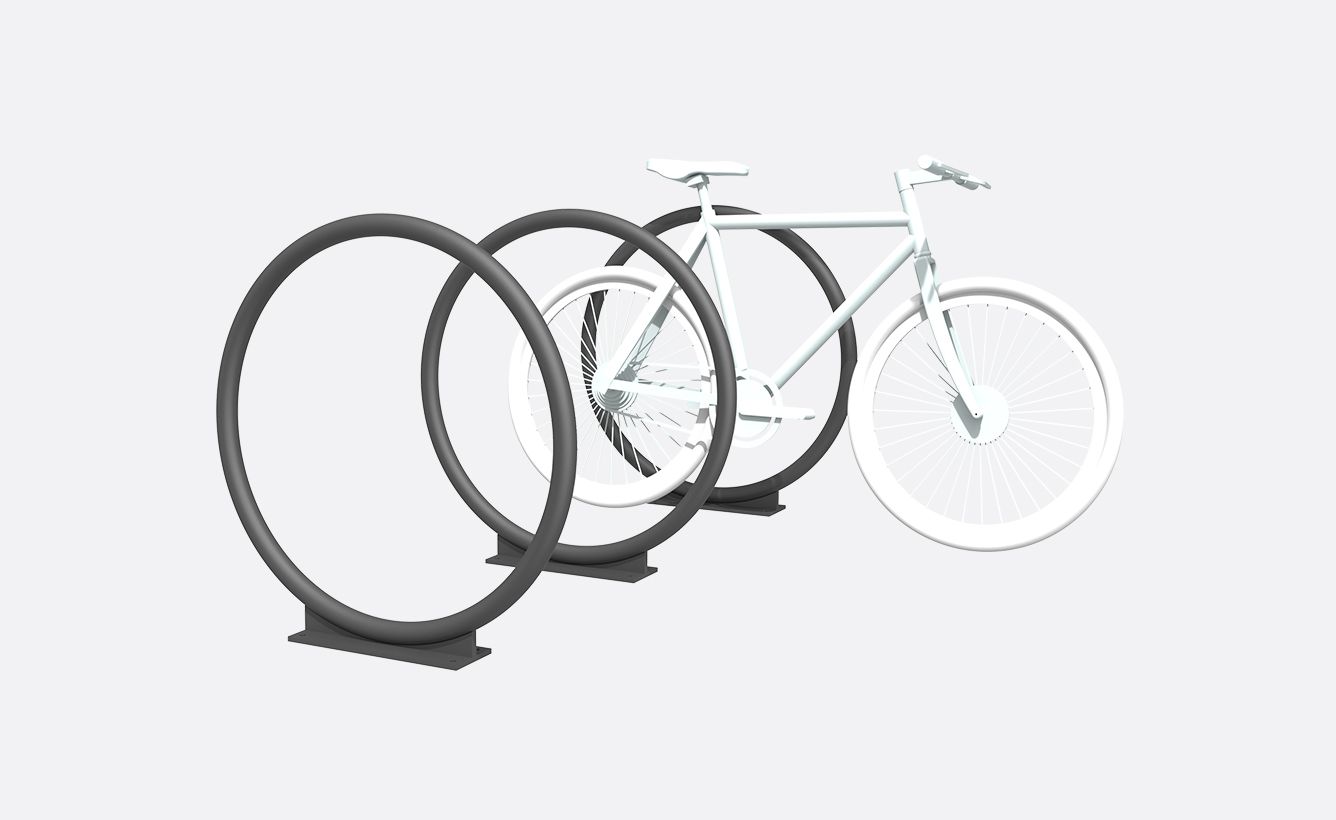 Parking à vélos Larusdesign - 2 vélos par module - Omega_1