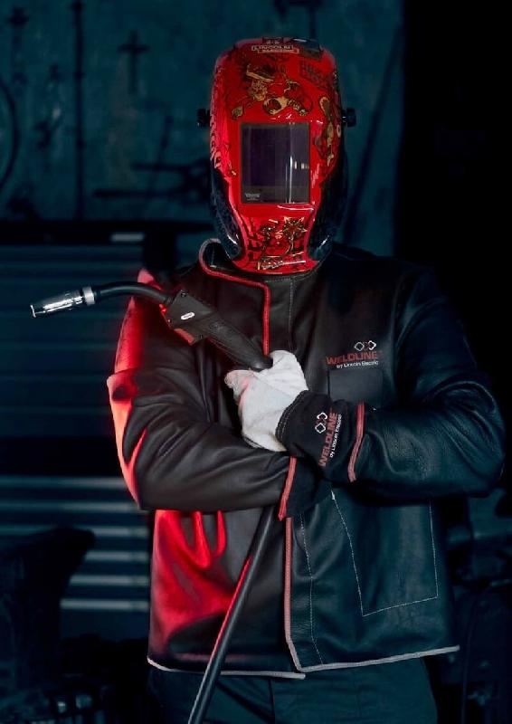 Veste de soudeur en cuir pleine fleur Lincoln Electric - XXL_1