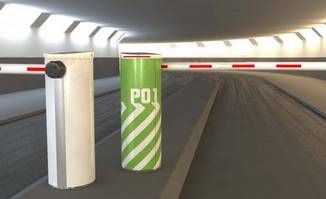 Système de contrôle d'accès pour parking avec barrière automatique jusqu'à 4m