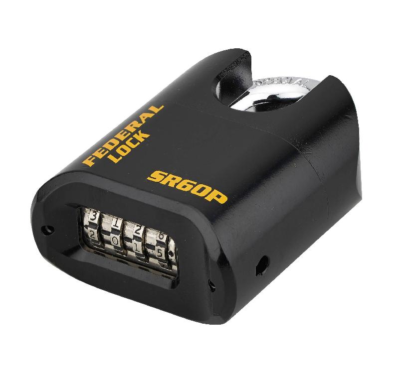 Cadenas SRP 60 mm à combinaison modifiable - Corps en acier - Haute résistance anti-crochetage et anti-coupe_1