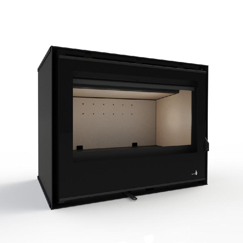 Pack insert Ecodesign Viseu-C-695-S - 7.3KW avec ventilation et cadre 3 côtés en acier_1