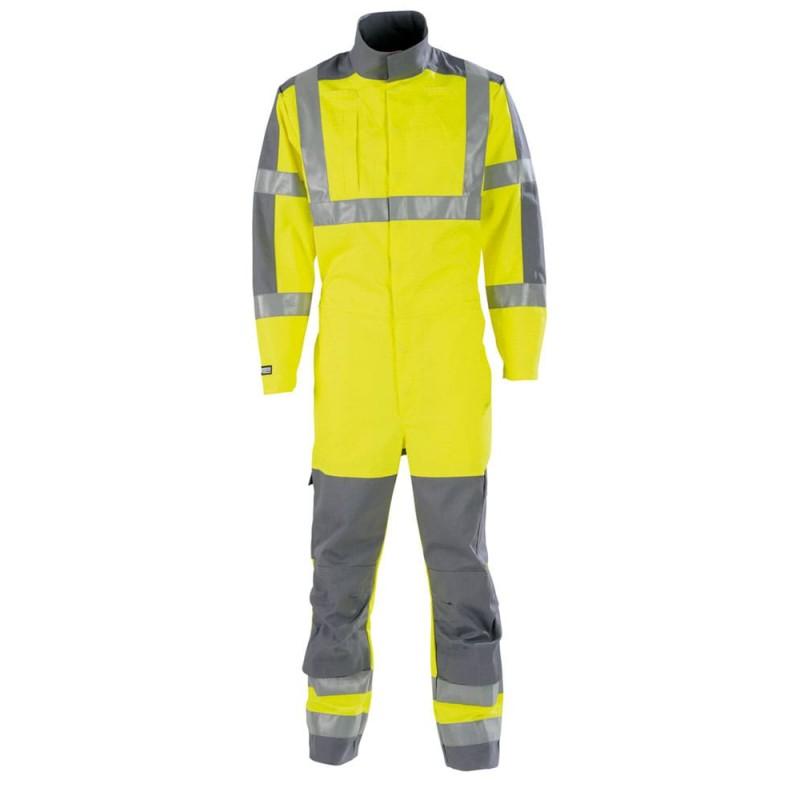 5prhv82cp - Combinaison Rhéa haute visibilité - Antistatique - 64% coton, 35% polyester, 350g_1