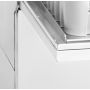 CLV40 - Lave-verre Casselin - Panier 400 x 400 mm, rendement 30 casiers/heure - Inox AISI 18/10_1