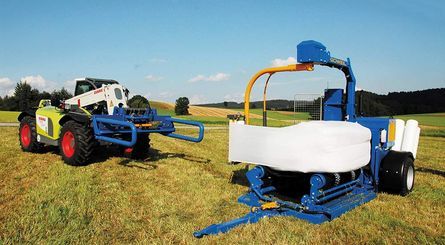 G3010 Q Farmer - Enrubanneuse agricole stationnaire Goewell Maschinenbau GmbH - Hauteur 3 140 mm - Moteur essence 8,2 kW_0