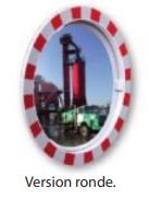 Miroir industriel en acrylique - Sécurité pour sites industriels et aires de stockage - Angles de vision 90° ou 180°_1