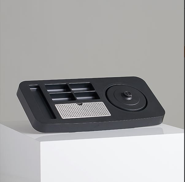 Plateau d'accueil ESSENCE 0,6L noir - Bouilloire en acier inoxydable avec arrêt automatique_1