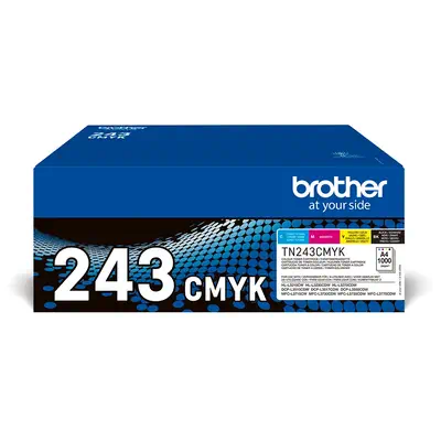 TN-243CMYK - Cartouches de toner Brother originales - Pack 4 toners_1