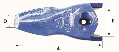 Dents de godet Fastkey FK7 PR - 7.10 kg - Dimensions précises_1