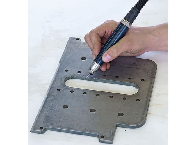 Meuleuse pneumatique AG 460 - Utilisation de précision - Légère et maniable_1