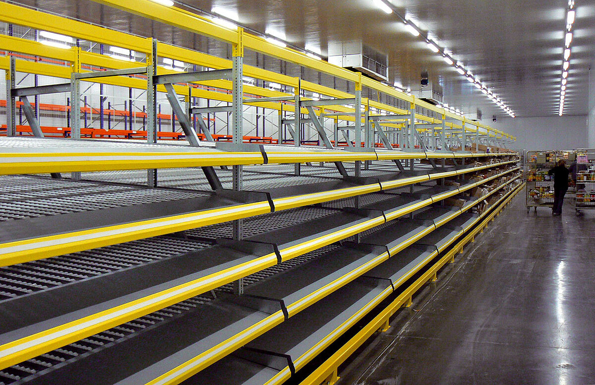 Rayonnage dynamique de préparation des commandes - FIFO - Ohra_1