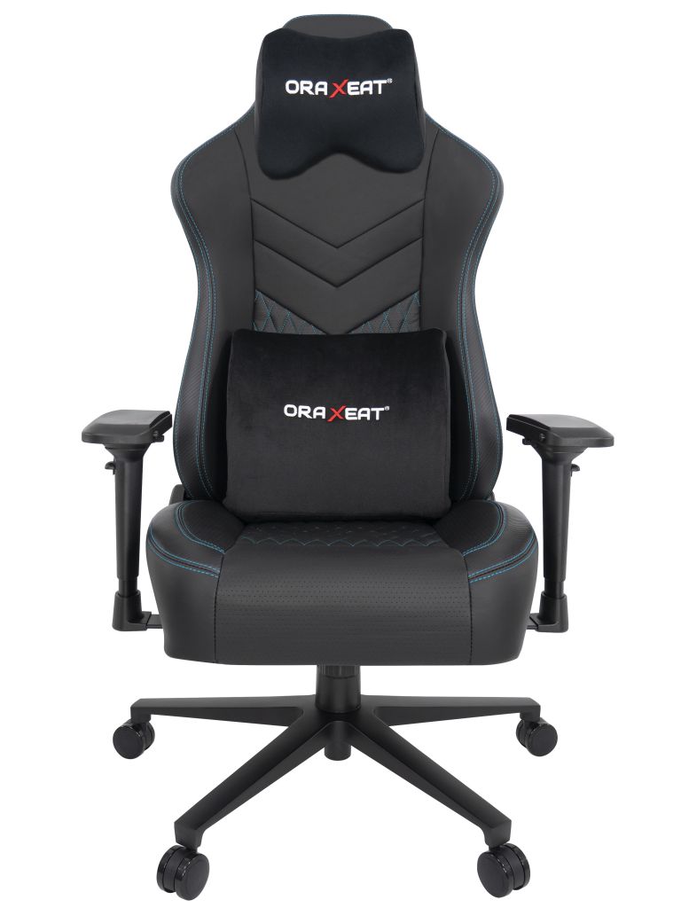 Fauteuil de bureau ORAXEAT MX850 - Bleu - Mousse haute densité - Réf : ORX_MX850_BKBLU_1