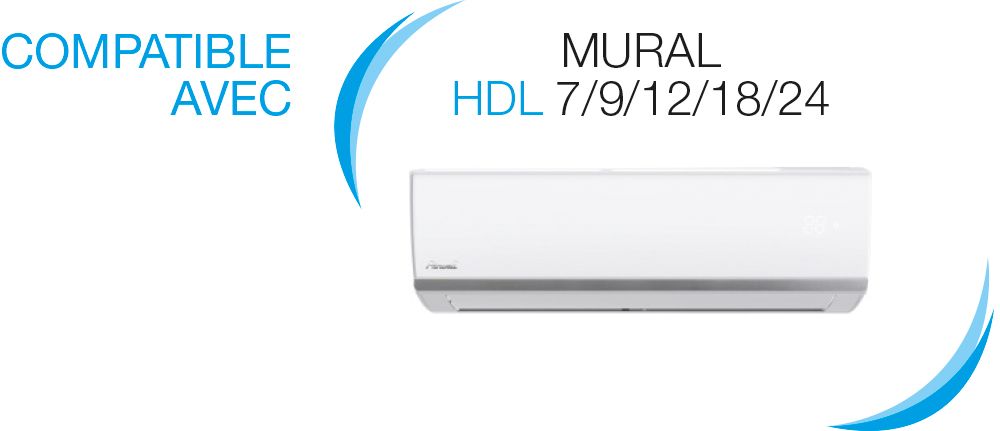 YDZB - Climatiseur professionnel Airwell - Multisplit jusqu'à 5 sorties - Fluide frigorigène R32 à faible impact environnemental_1