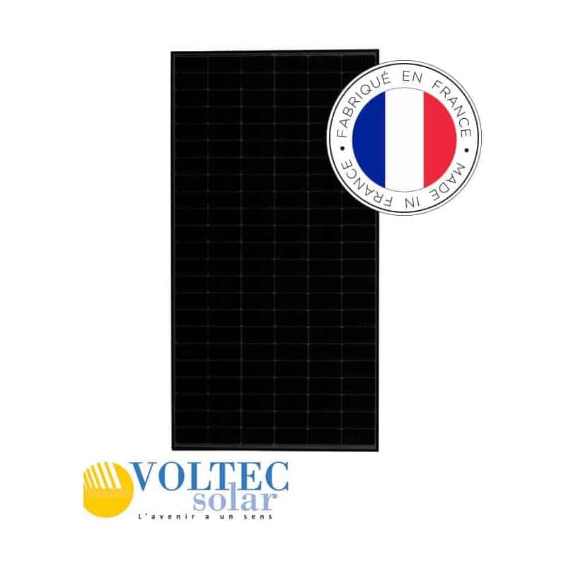 Module solaire full black 375W Voltec avec technologie half-cut