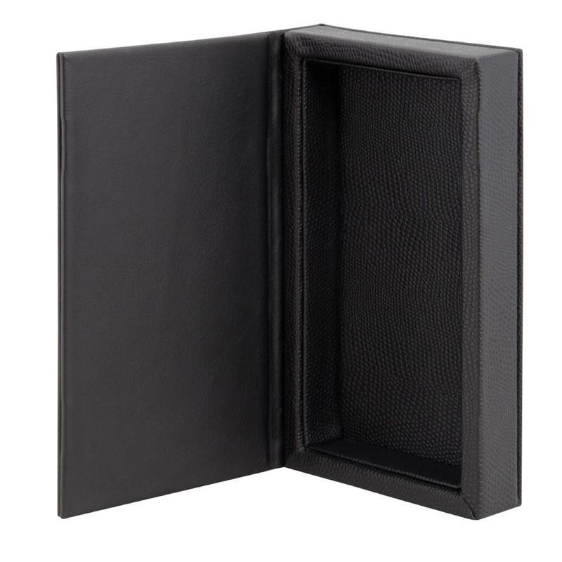 Coffret porte-addition en cuir Trendy noir | Securit - DP726_1