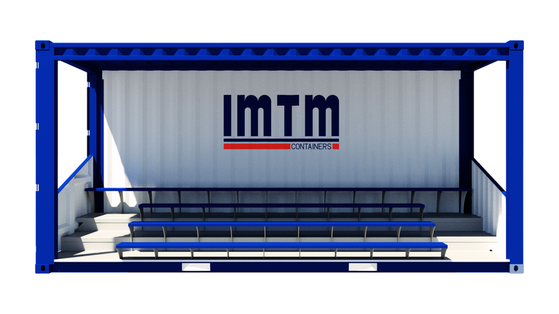 Container tribune 20 pieds ou 40 pieds robuste et modulable conçu pour les festivals, concerts, événements sportifs et autres manifestations_1