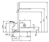 Gerbeur électrique XM LIGHT evo - capacité 1000 kg - levée 2900 mm - livré avec 2 batteries de traction 12V-157Ah_1