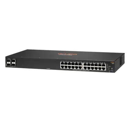HPE Aruba Networking 6000 24G 4SFP Géré L3 Gigabit Ethernet (10/100/1000) 1U_1