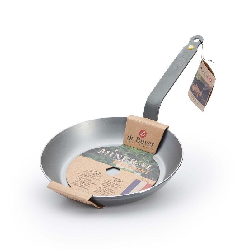 Poêle minéral tôle d'acier Ø24 cm De Buyer_1