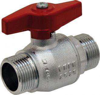 Vanne chromée mâle - mâle 20/27 - 300926_1