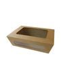 Boîte en carton M avec fenêtre - Bio Futura - longueur 120 mm - biodégradable et compostable_1