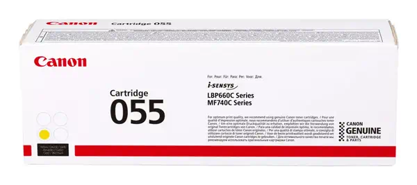 Canon 055 Cartouche de toner 1 pièce(s) Original Jaune_1
