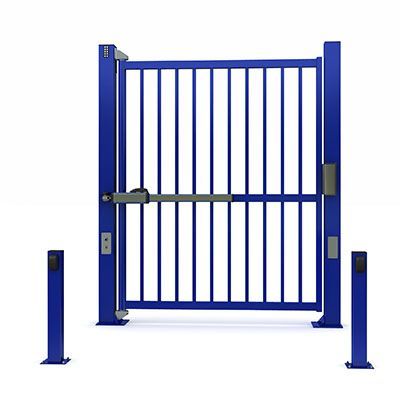 Portail pivotant motorisé ALLIX® - opérateur hydraulique par vérin - 1 ou 2 vantaux, motorisation autobloquante ou réversible_1