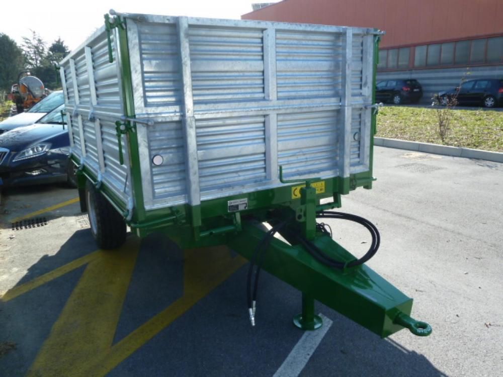 Remorque agricole VCR40 P2 - trilatérale rabattable - Vendrame - charge 5000 kg - PTAC 50 quintaux_1