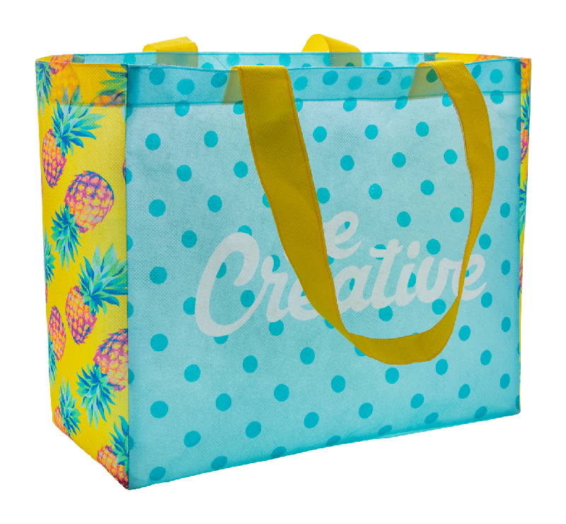 Sac shopping publicitaire - anses longues - 80 gr/m² - personnalisable en sublimation_1
