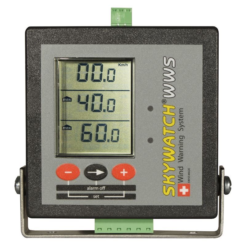 Anémomètre alarme Skywatch WWS - système d'alerte de vent programmable avec 3 modèles disponibles_1