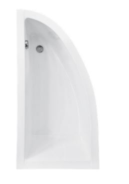 BAIGNOIRE D'ANGLE ORIEGO 140 CM GAUCHE AVEC TABLIER_1