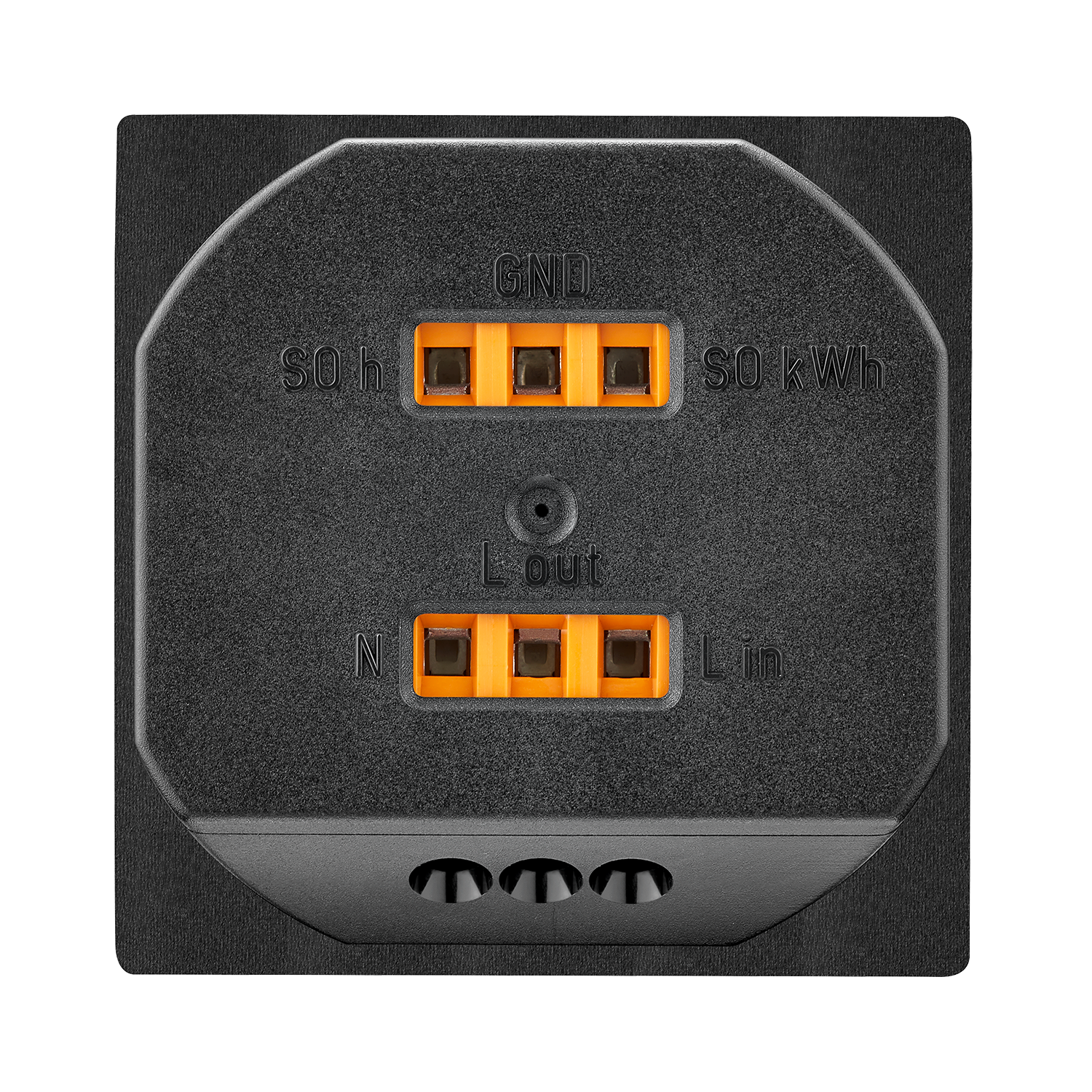 Compteur double énergie/horaire HW66 - 48x48 mm - IP65 - LED - Alimentation 115/230 VCA_1