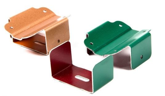 Fixation pour tuyaux de descentes rectangulaires ou rondes - Compatible avec Ø 80 à Ø 300 et dimensions rectangulaires 60x80 et 80x100_1