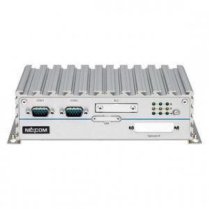 PC Fanless Atom Dual Core - DVI/DP, 2 x LAN, Processeur Intel Atom x5-E3930, Nexcom NISE107_1