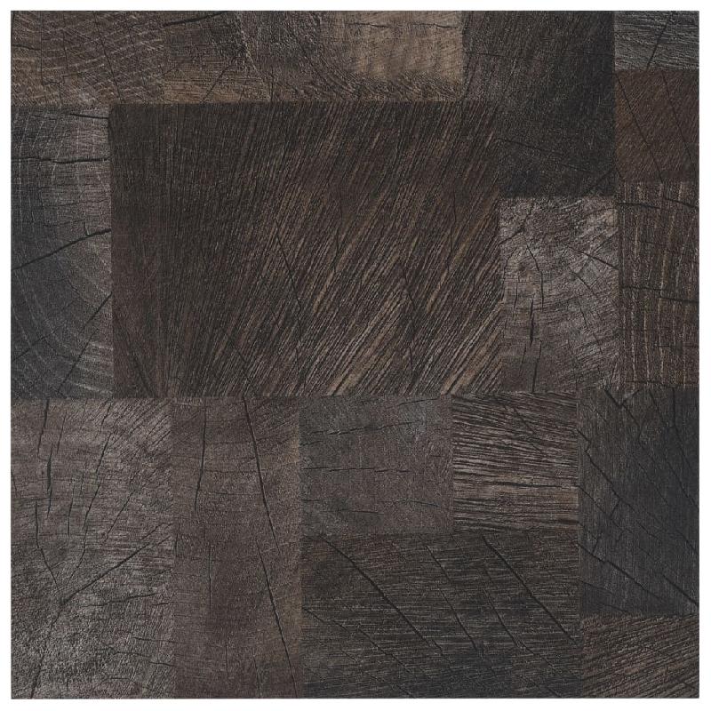 Vidaxl planche de plancher autoadhésif pvc5,11m² marron structure bois 146611_1