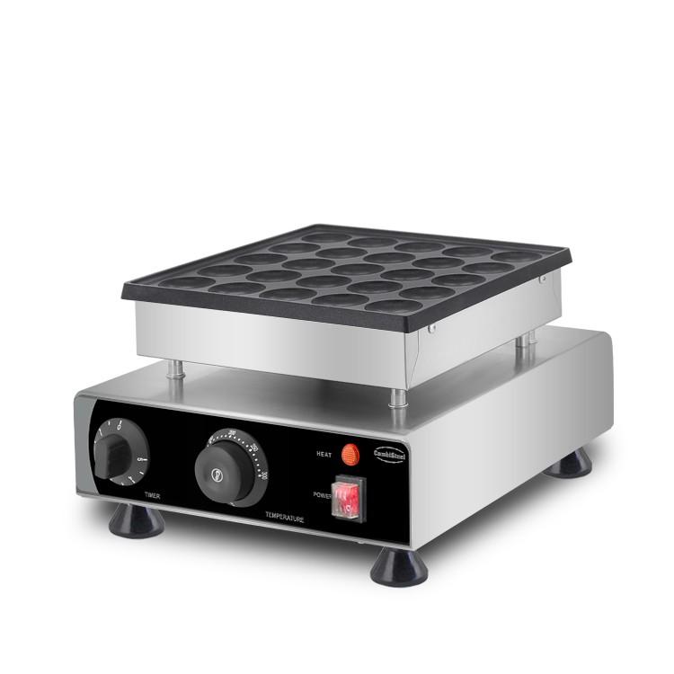 Appareil pour crêpes hollandaise / poffertjes 25pcs ø4,5cm l300 7540.0005 COMBISTEEL_1