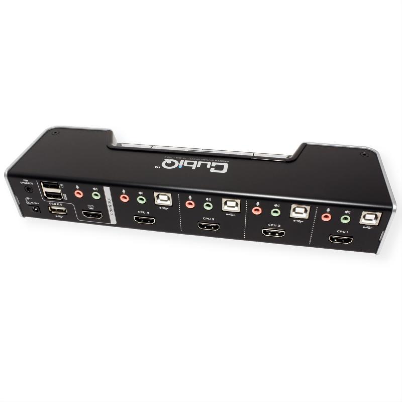 Aten cs1794 switch kvm hdmi, usb, audio, hub usb, 4 ports_1