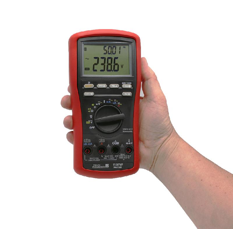 FI287MP - Multimètre numérique portable TRMS AC, 20 000 points avec fonction VFD et précision élevée_1