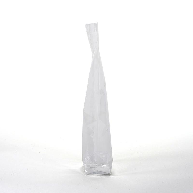 Sachet transparent avec fond en polypropylène 10x22cm - par 100_1