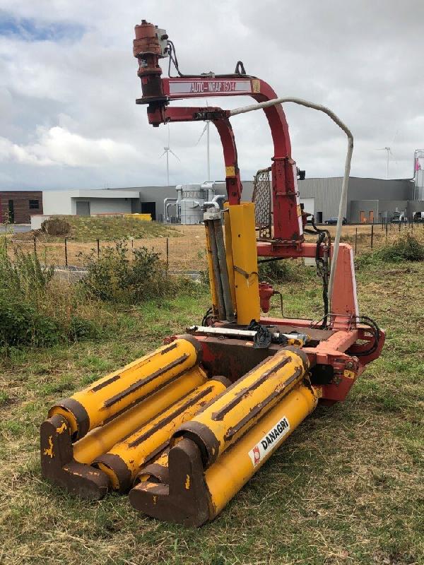 Enrubanneuse agricole Tellefsdal auto-wrap 1504 - Occasion - Modèle 1995 avec satellite_1
