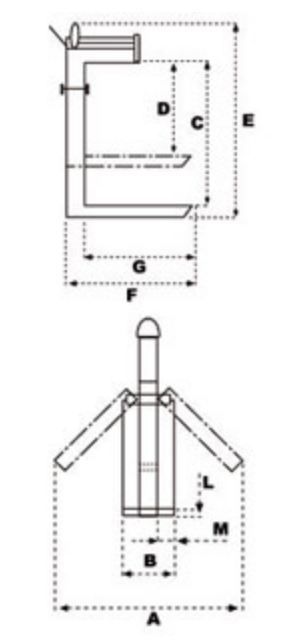 Lève-palette MBACR-ZN - Boscaro France - Capacité 1000 à 2000 kg_1