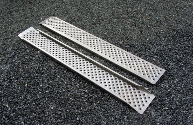 Rampe de chargement en aluminium antidérapant l=1.5 m pour moto - Patrick Remorques - Modèle 130569_1