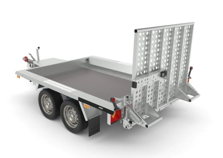 Remorque porte-engins - 2,60 x 1,50 M - 2700 KG - MARTZ BAU 260S_1
