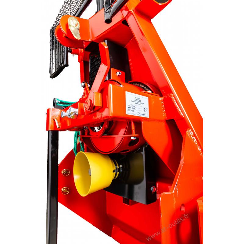 TREUIL FORESTIER DE DÉBARDAGE - 5T - 50M - PTO TRACTEUR - SÉCURITÉ À CLIQUET_1